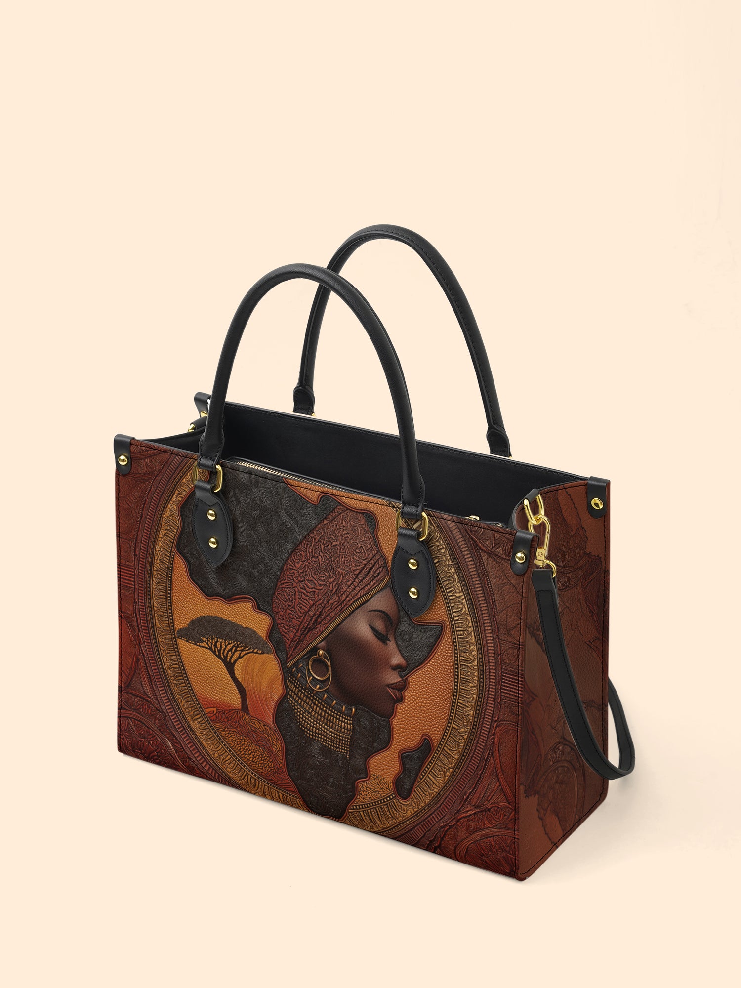 Africa Essence Premium Leather Handbag QR0TD168