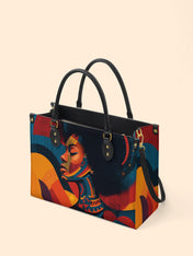 Rhythm & Soul Premium Leather Handbag QR0TV149