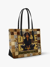 Unapologetically Dope Sleek Leather Tote