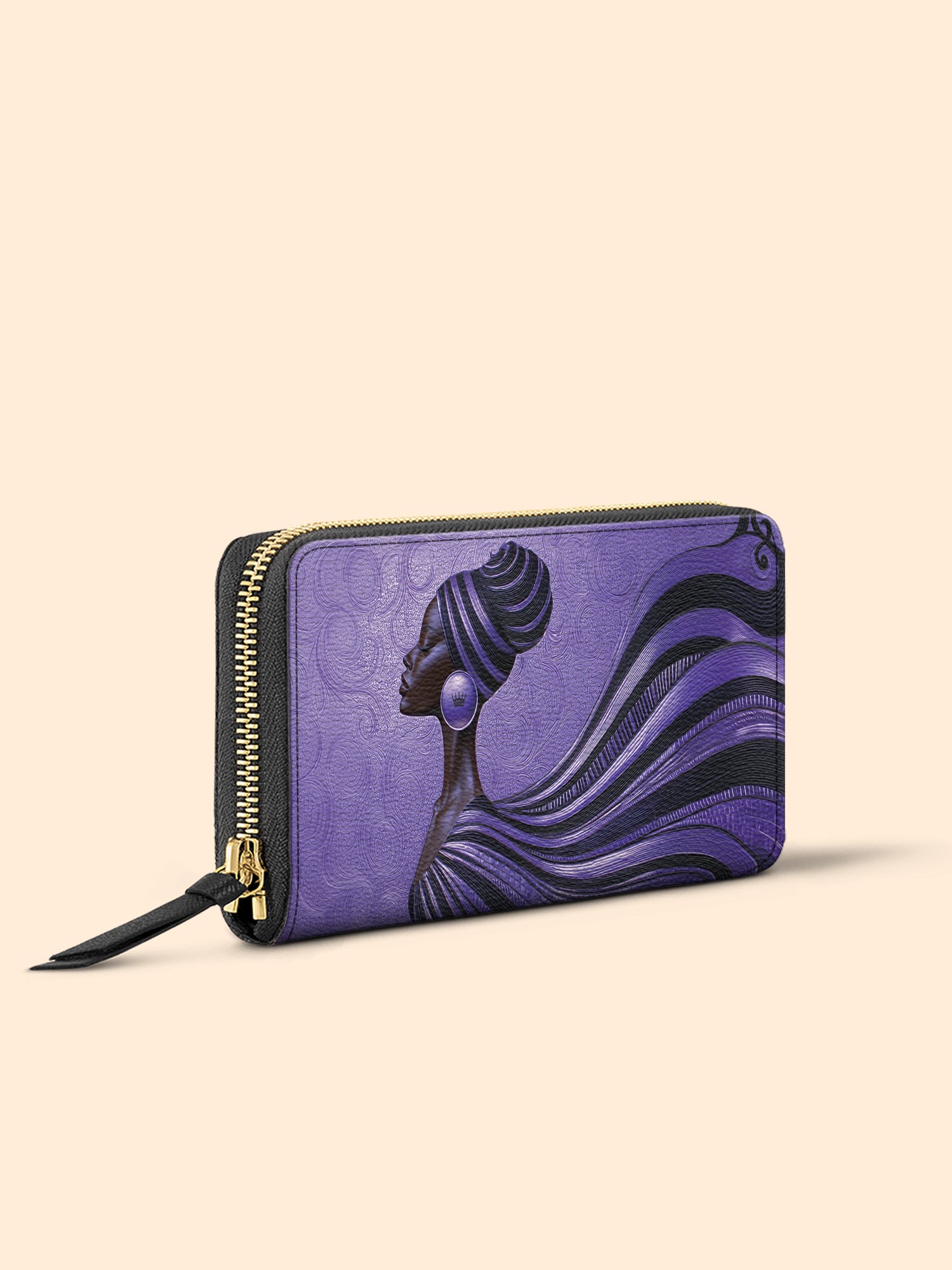 Violet Flow Slimline Zippy Wallet QR0XD442