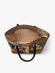 Better with Locs Sleek Leather Tote