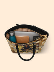 Unapologetically Dope Sleek Leather Tote