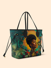 Golden Wings of Empowerment Classic Shopper Tote QR0TD006
