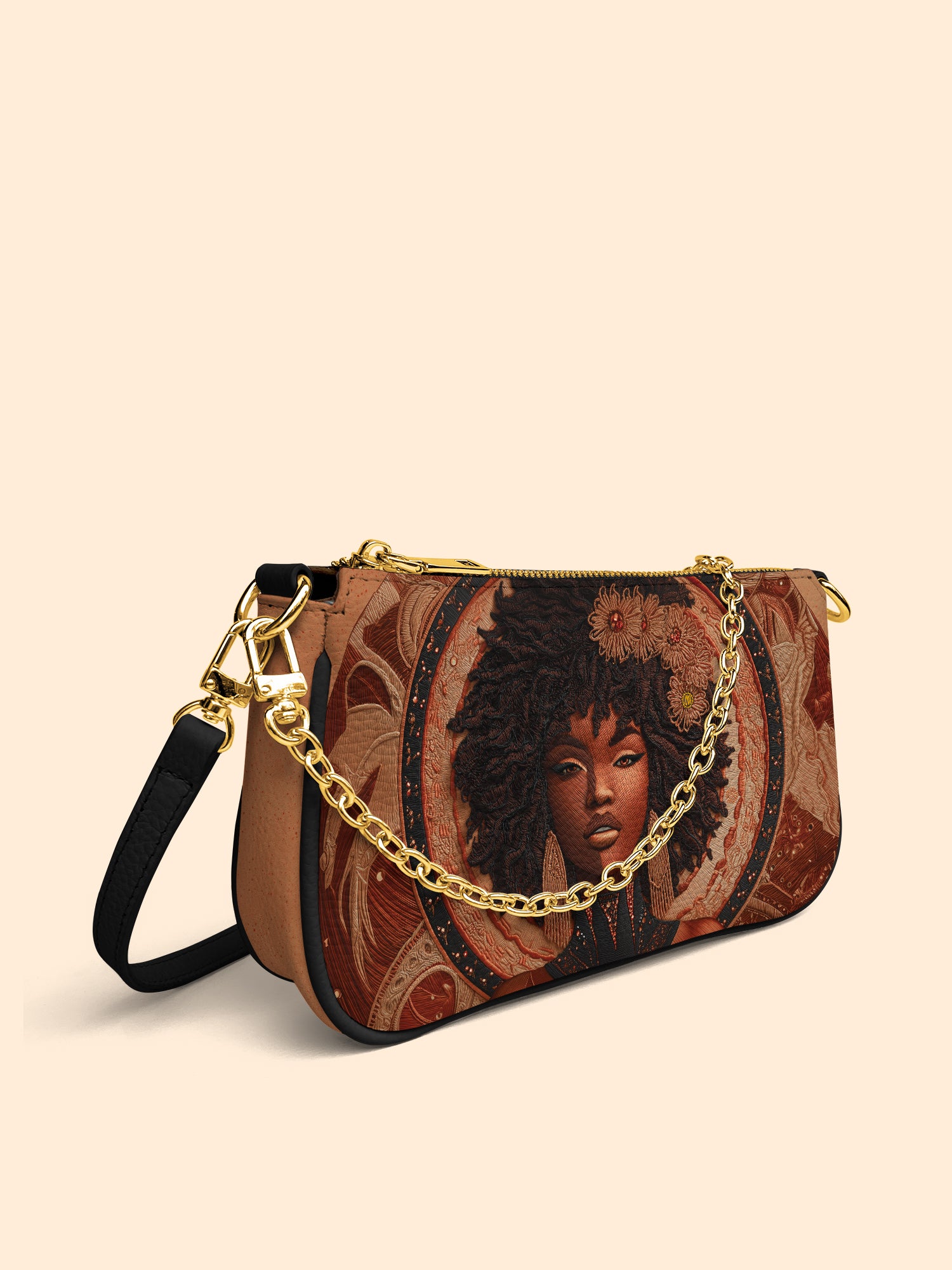 Obsidian Muse Classic Zip Pochette QR0XD191