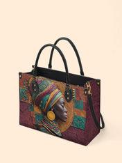 Patchwork Majesty Premium Leather Handbag QR0TV059