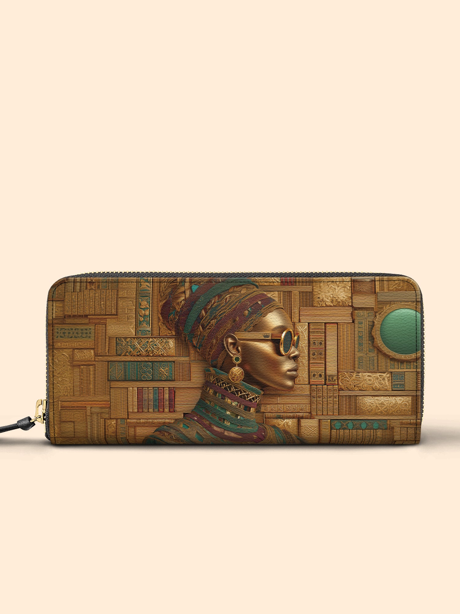 Golden Library Slimline Zippy Wallet QR0XD445