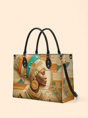 Tribal Harmony Premium Leather Handbag QR0TV060
