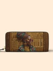 Crown And Knowledge Slimline Zippy Wallet QR0XD446