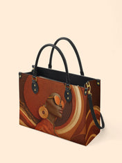 Fierce Frame Premium Leather Handbag QR0TD307