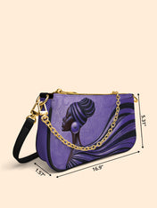 Violet Flow Classic Zip Pochette QR0XD436
