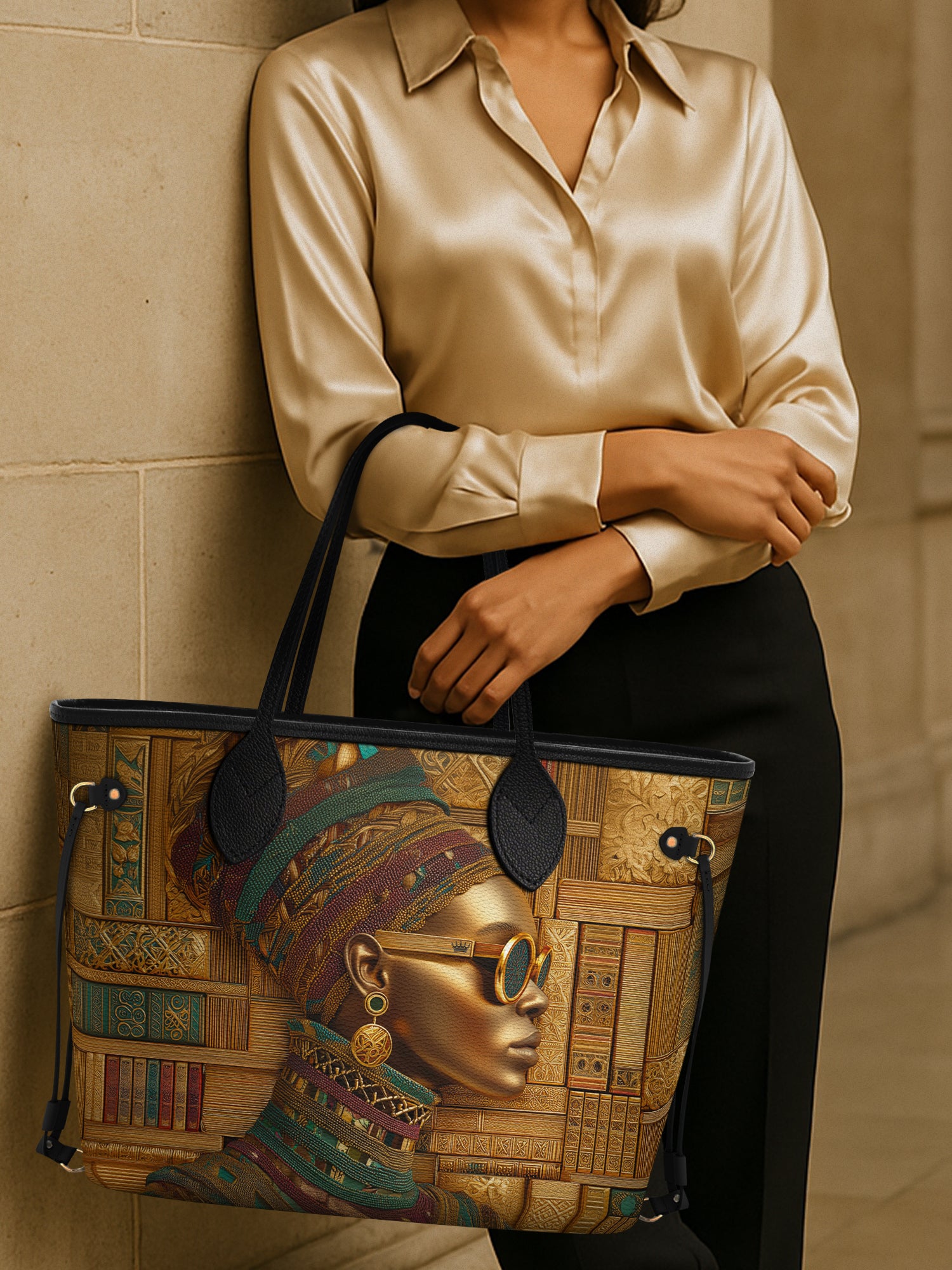 Golden Library Classic Shopper Tote QR0XD433