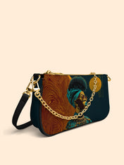 Unapologetically Black Classic Zip Pochette QR0XD130