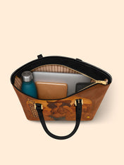 Western Queen Sleek Leather Tote