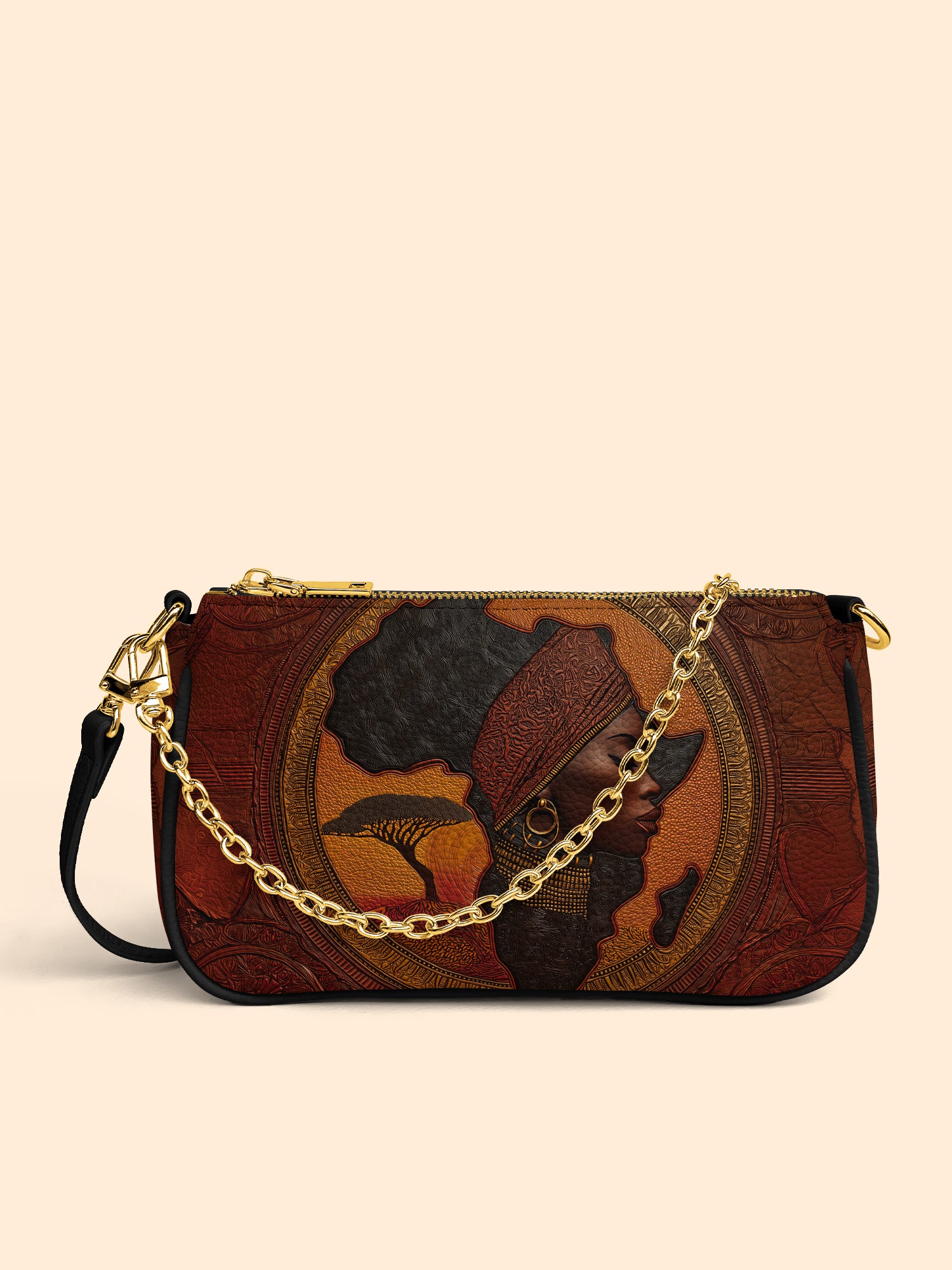 Africa Essence Classic Zip Pochette QR0TD169