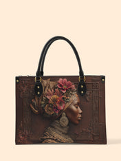 Earth Splendor Premium Leather Handbag QR0HH045