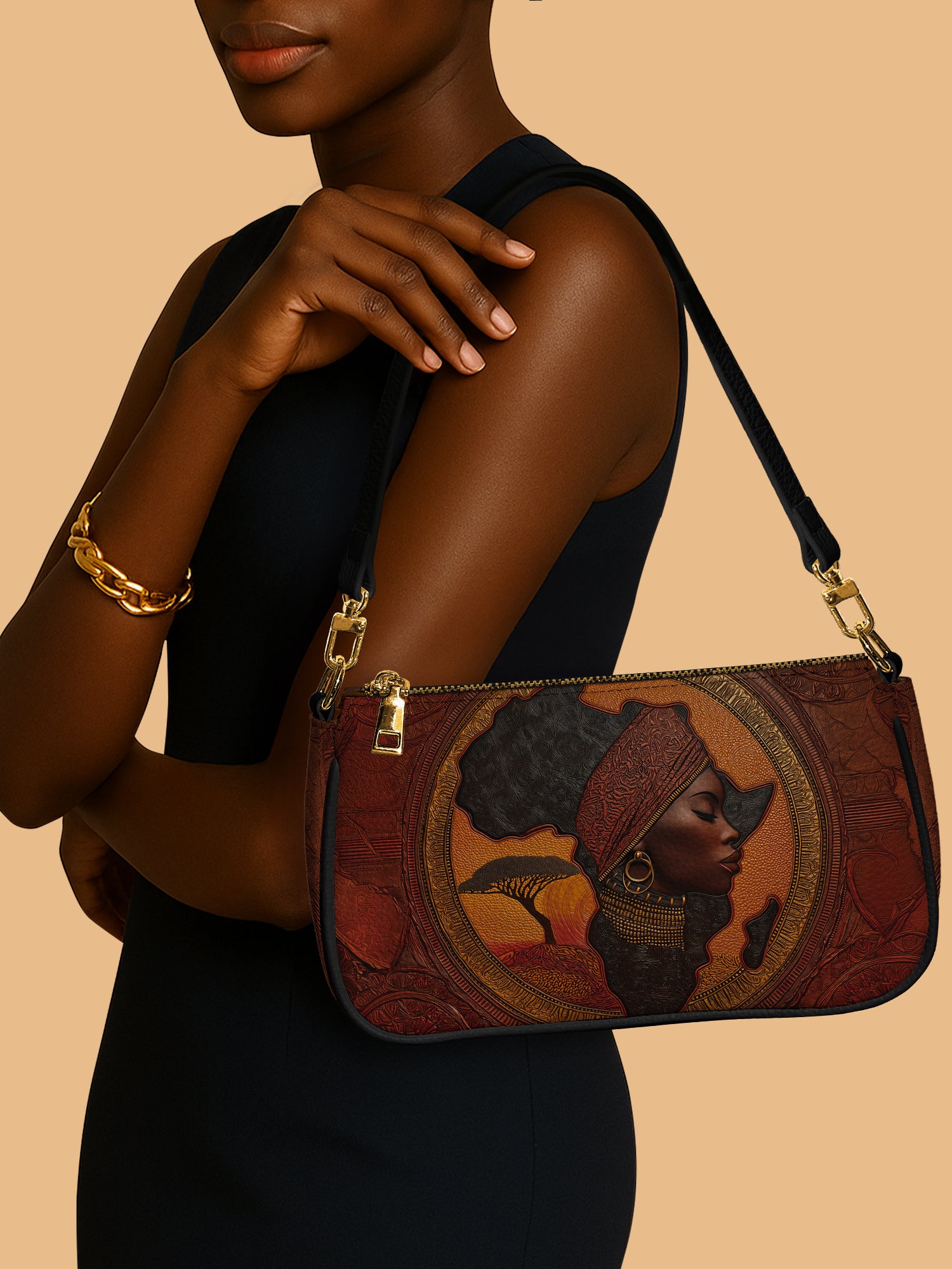 Africa Essence Classic Zip Pochette QR0TD169