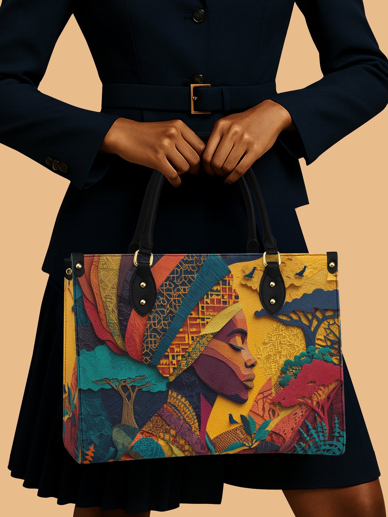 Soul Of Africa Premium Leather Handbag QR0TD129