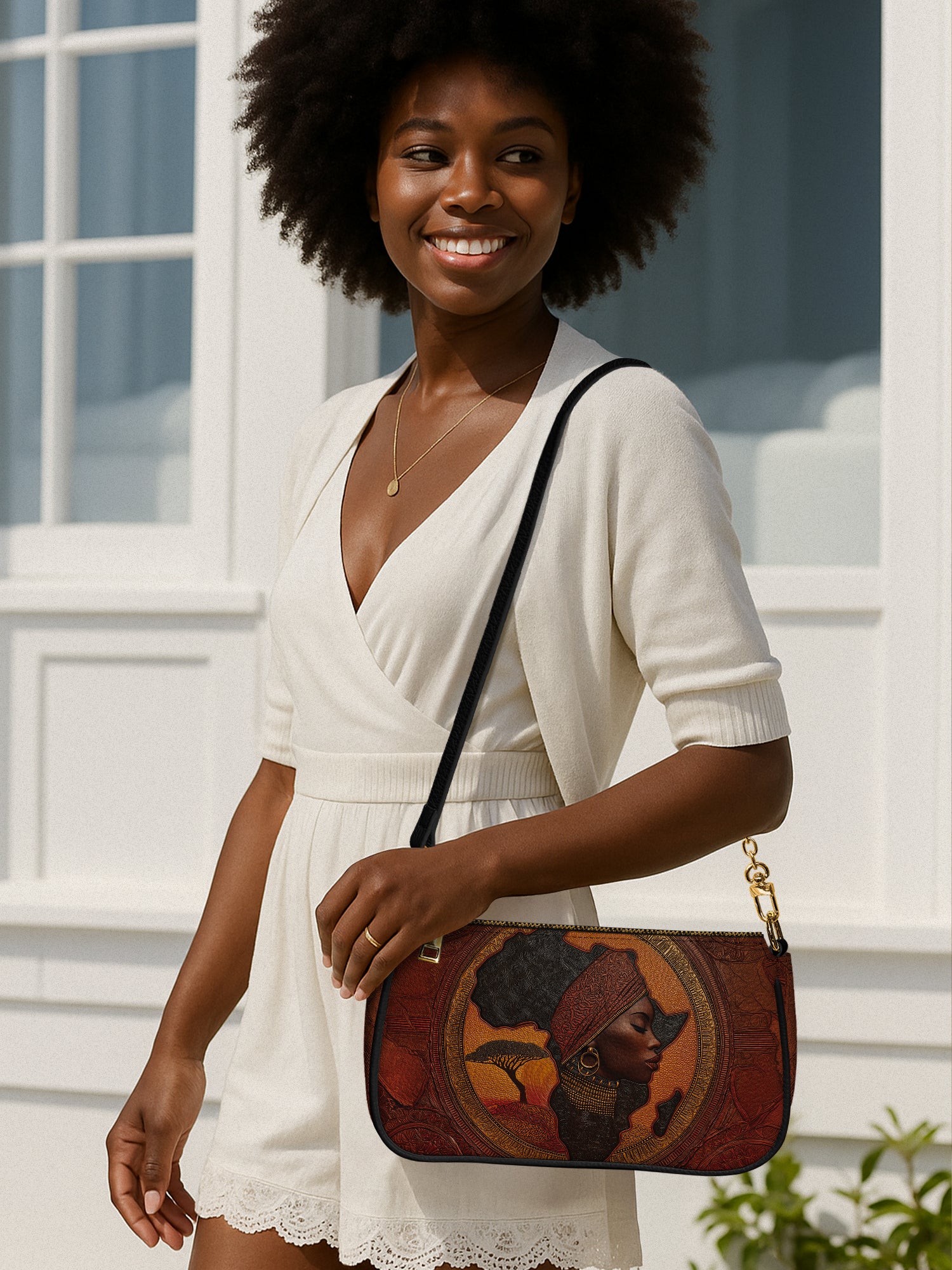 Africa Essence Classic Zip Pochette QR0TD169