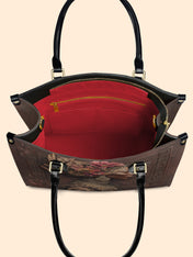 Earth Splendor Premium Leather Handbag QR0HH045