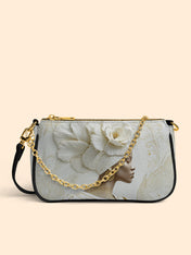 Luminous Bloom Classic Zip Pochette QR0TV120