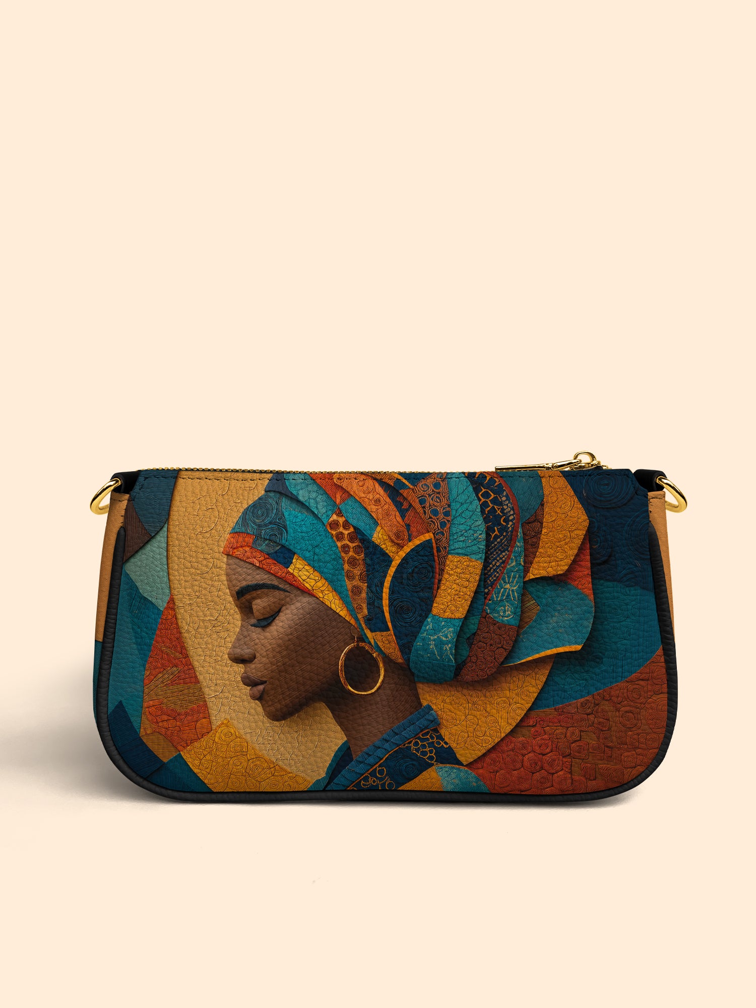 Melanated Muse Classic Zip Pochette QR0HH030