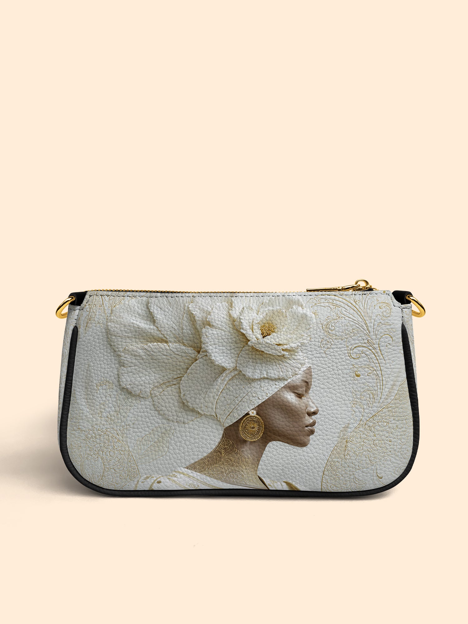 Luminous Bloom Classic Zip Pochette QR0TV120