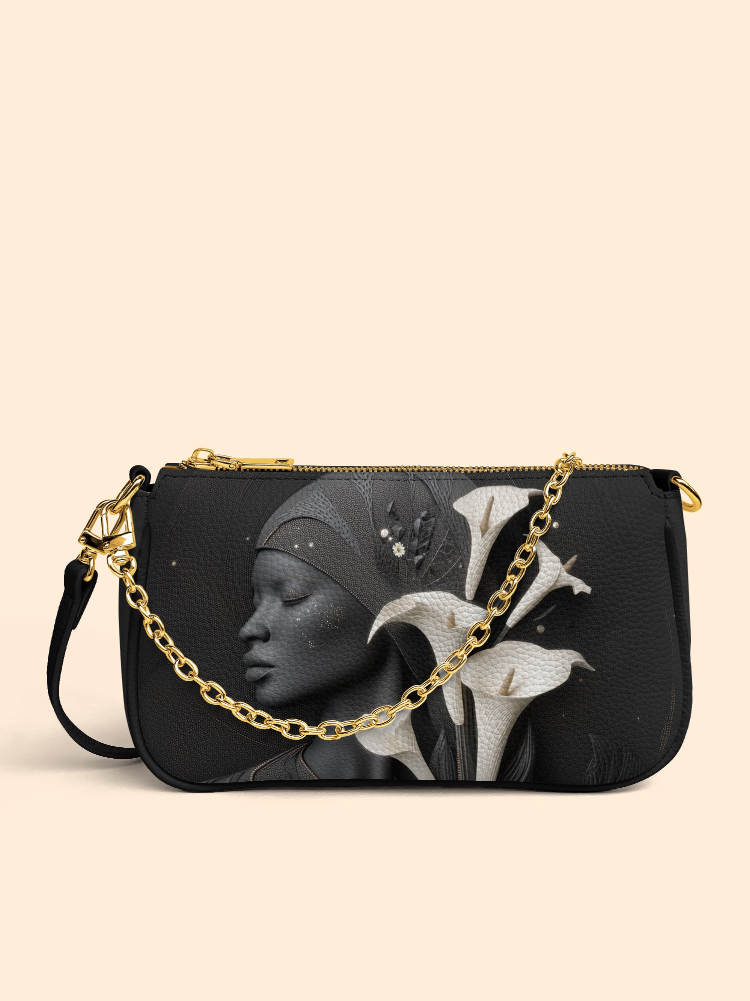 Lunar Silhouette Classic Zip Pochette QR0TD208