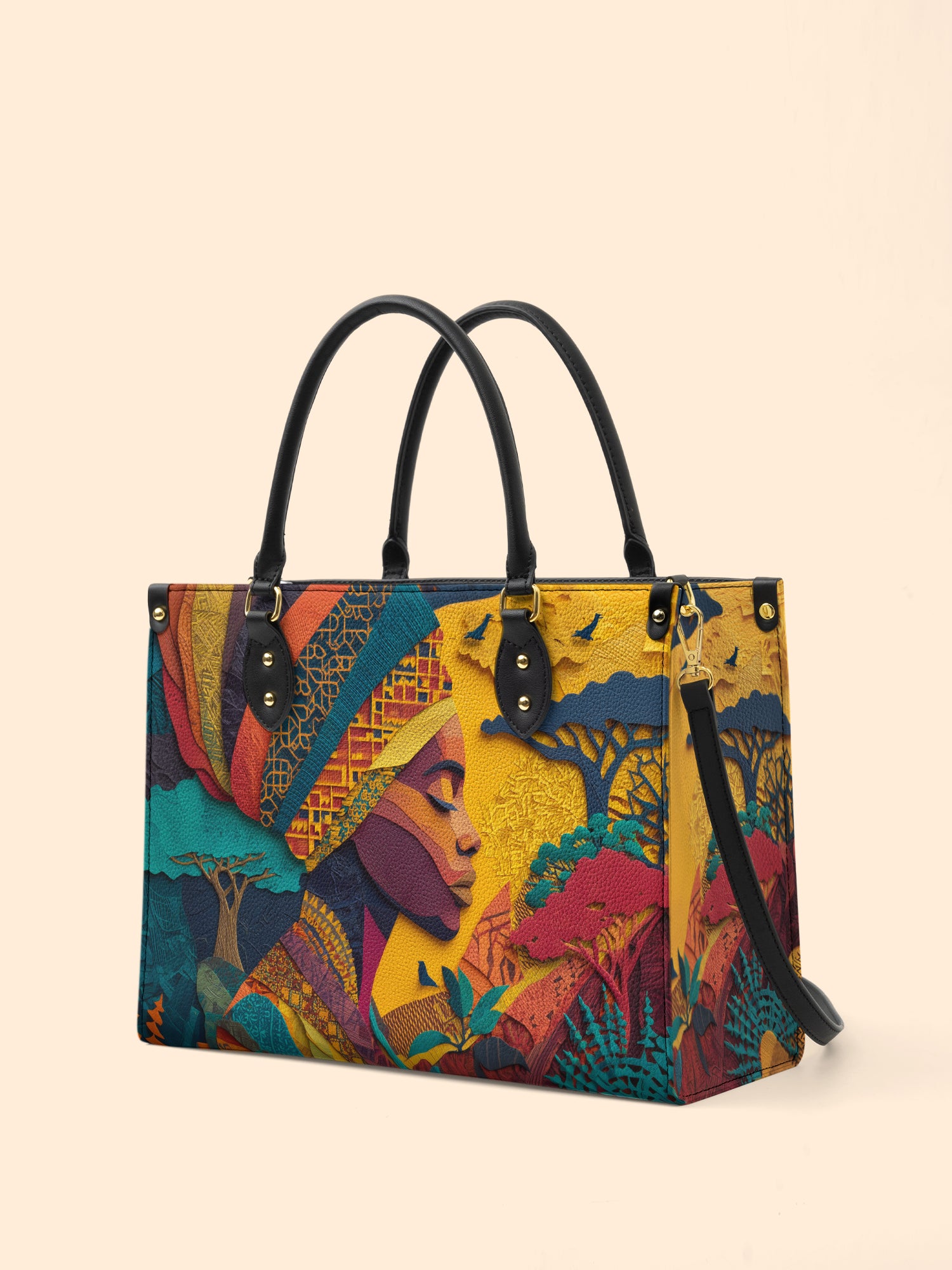 Soul Of Africa Premium Leather Handbag QR0TD129