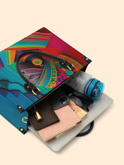 Wrapped Legacy Premium Leather Handbag QR0TD242