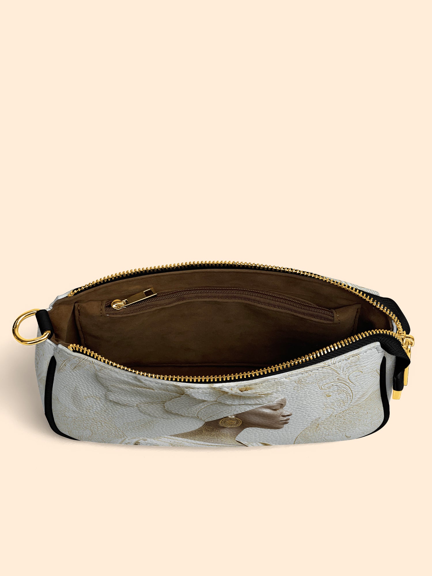 Luminous Bloom Classic Zip Pochette QR0TV120