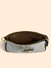 Luminous Bloom Classic Zip Pochette QR0TV120