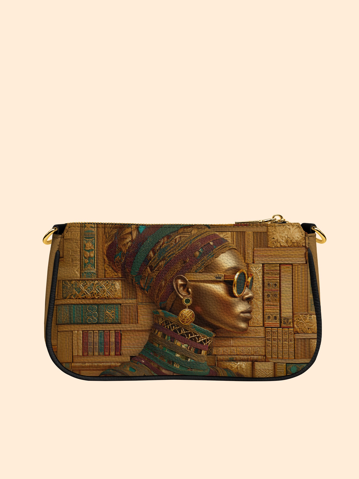 Golden Library Classic Zip Pochette QR0XD439