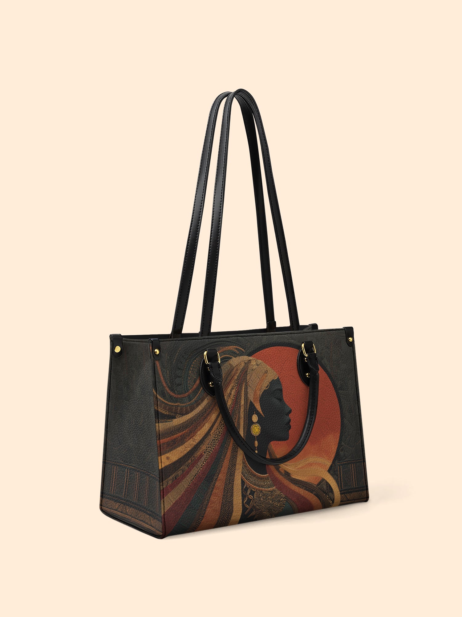 Spiral Oracle Premium Leather Handbag QR0XD199