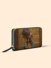 Crown And Knowledge Slimline Zippy Wallet QR0XD446