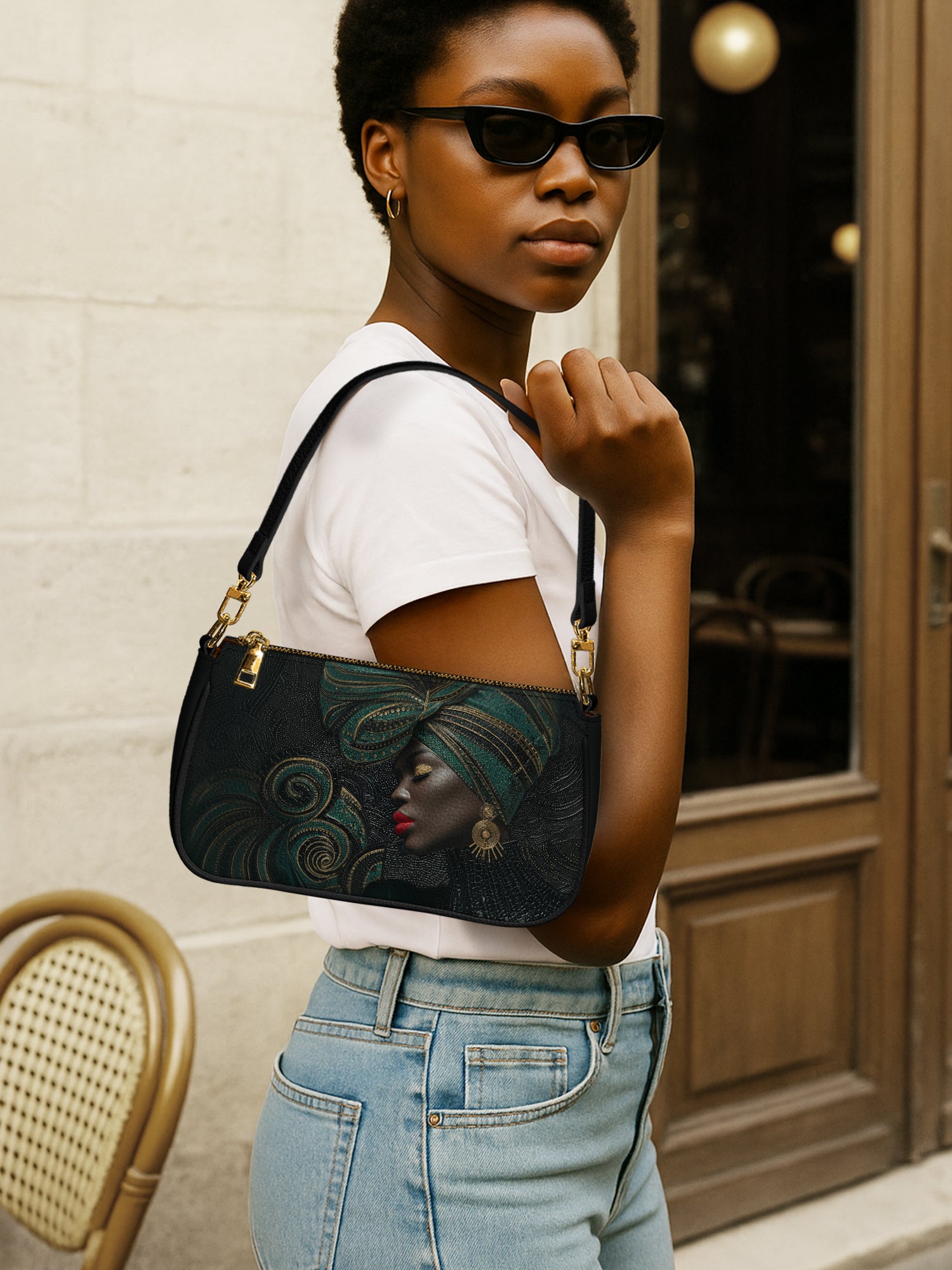 African Origins Classic Zip Pochette QR0XD470