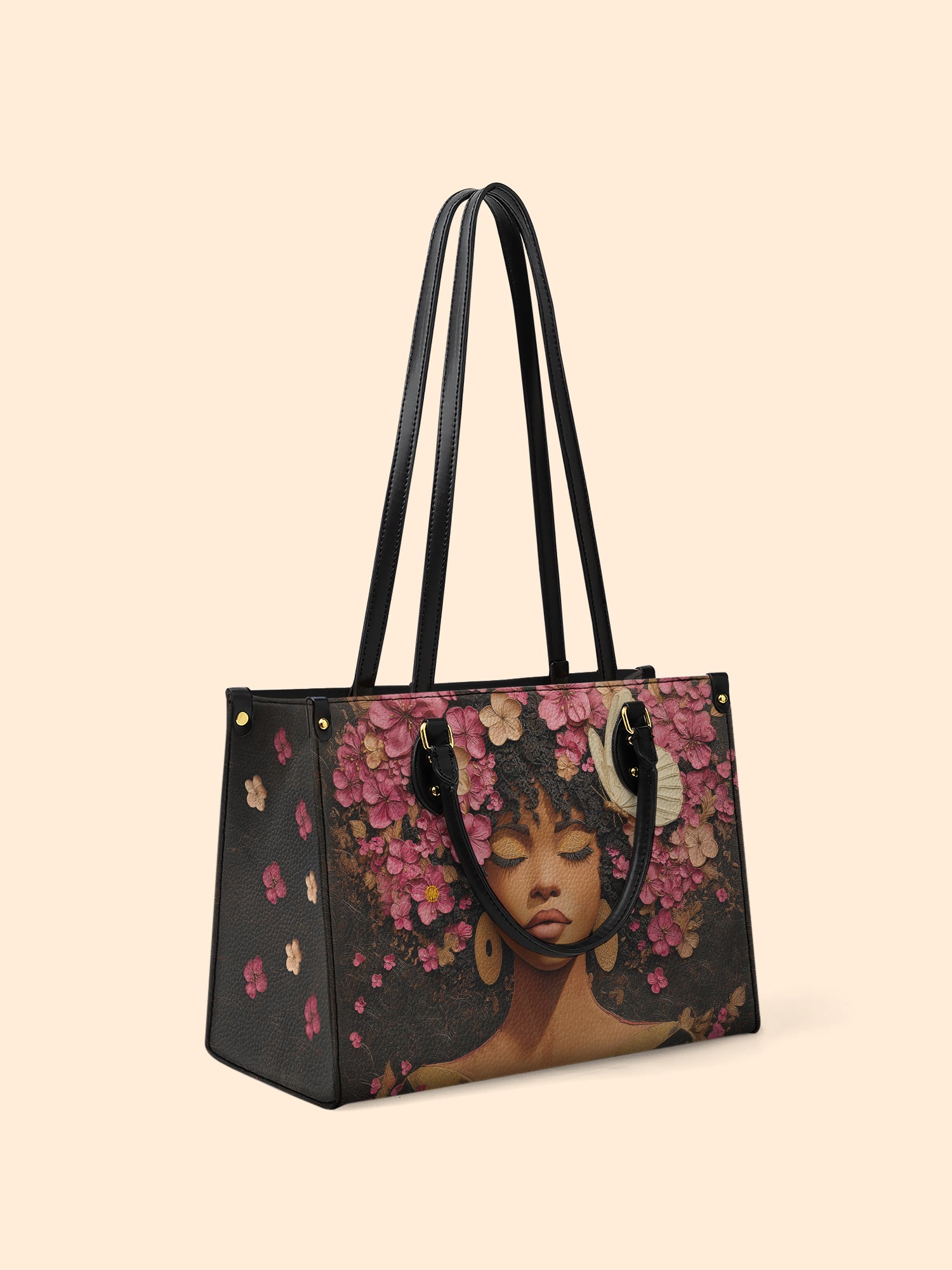 Maua Queen Premium Leather Handbag QR0HH055