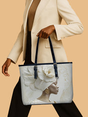 Luminous Bloom Leather Bucket Bag QR0TV192