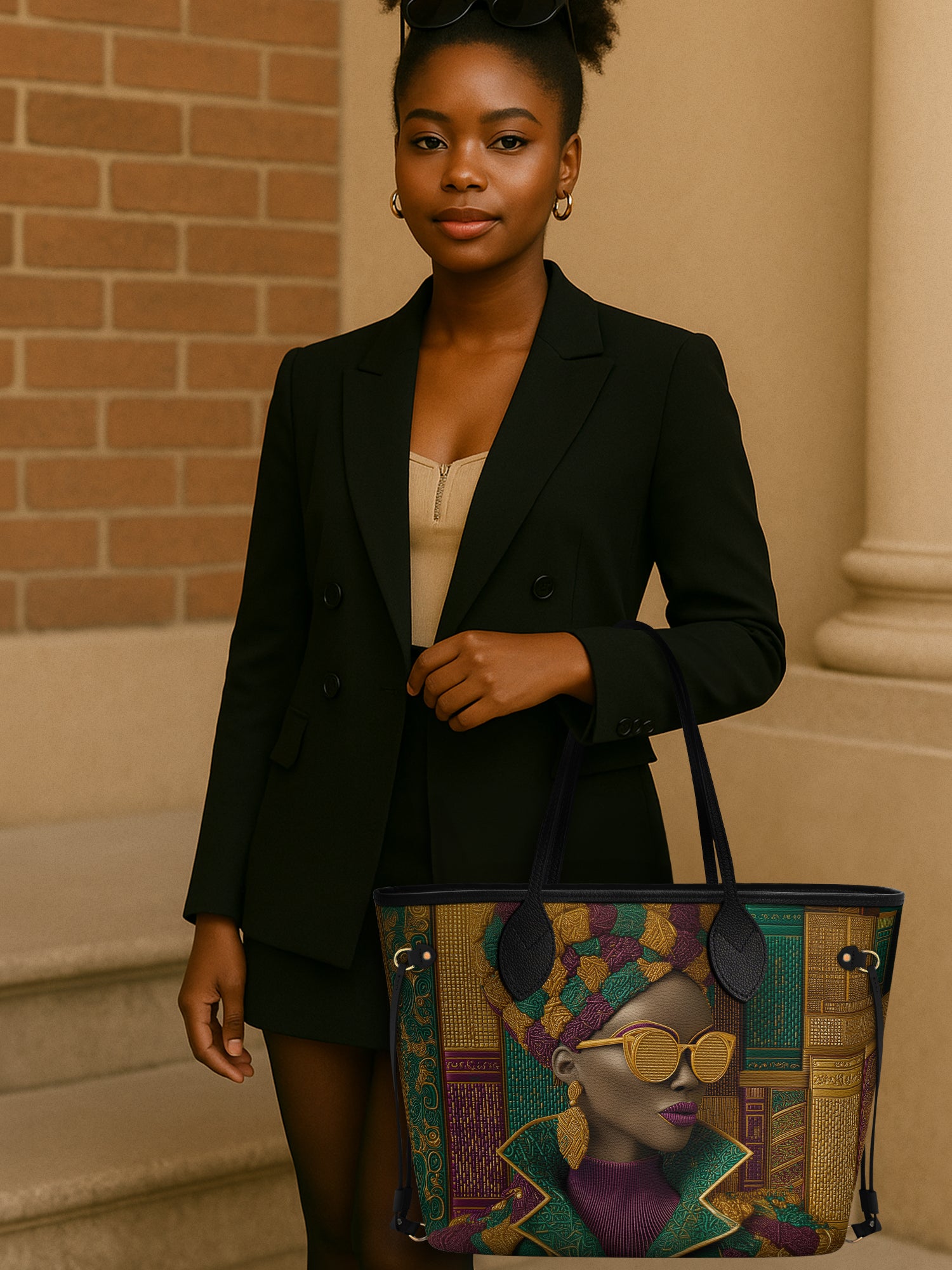 Emerald Authority Classic Shopper Tote QR0XD435