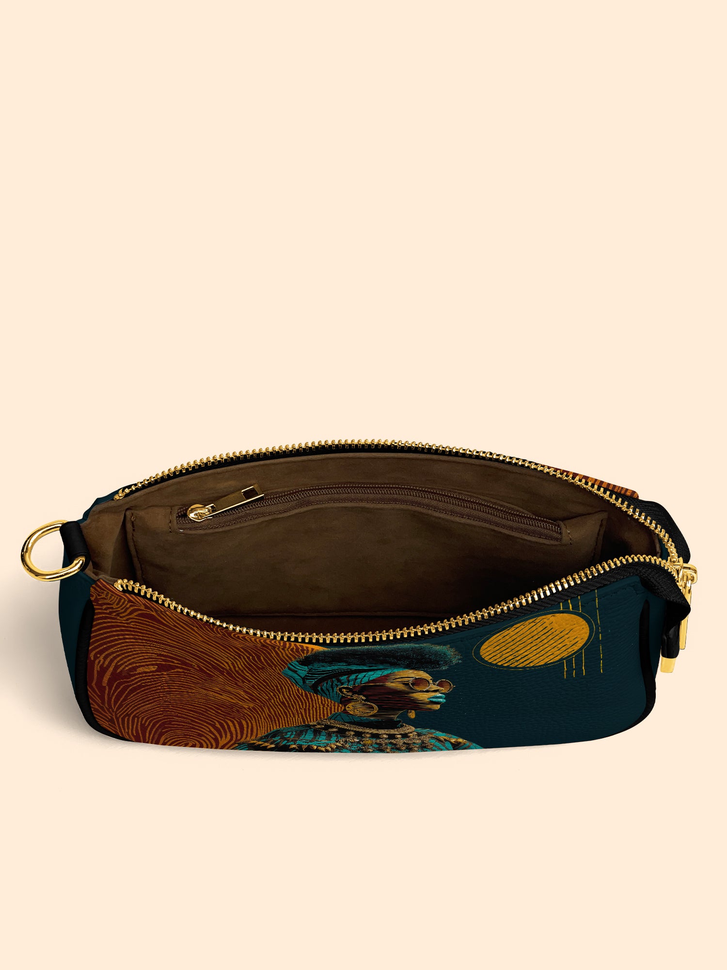 Unapologetically Black Classic Zip Pochette QR0XD130