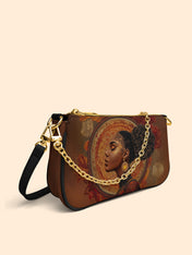 Mocha Sage Classic Zip Pochette QR0XD104