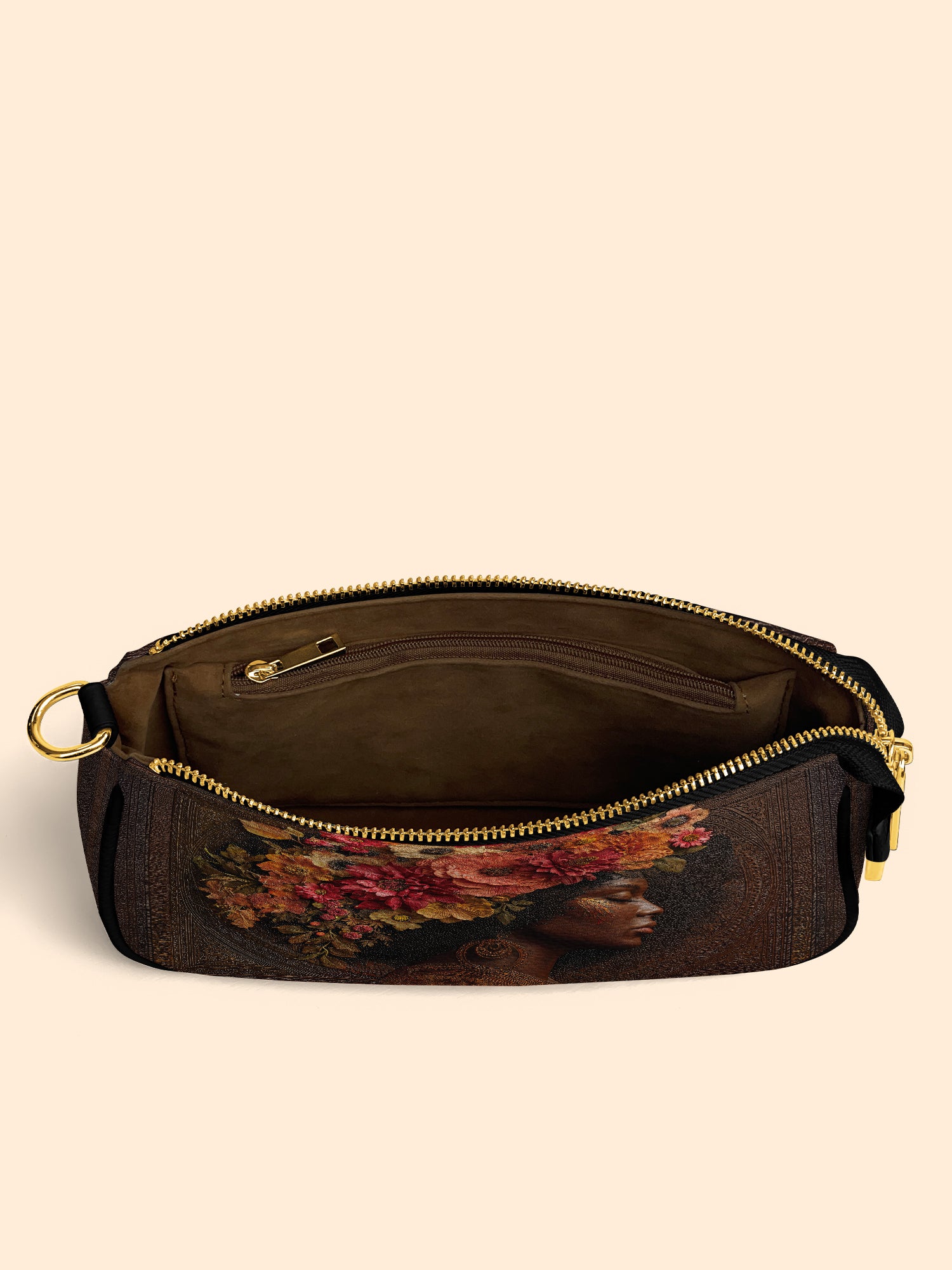 Whispering Blooms Classic Zip Pochette QR0HH053