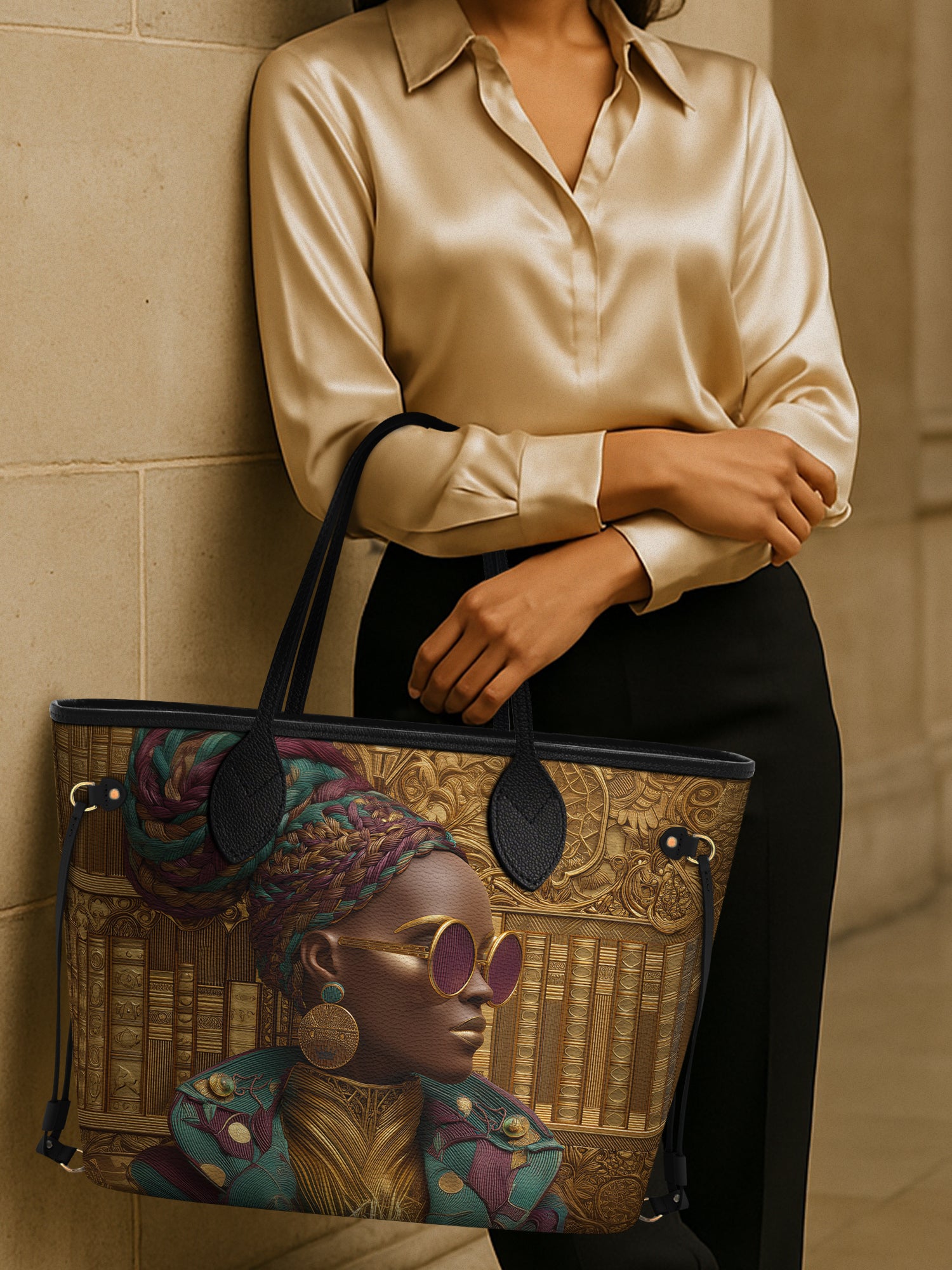 Crown And Knowledge Classic Shopper Tote QR0XD434