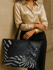 Monarch of Lines Classic Shopper Tote QR0XD432