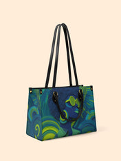 Noir Gaze Premium Leather Handbag QR0TD310