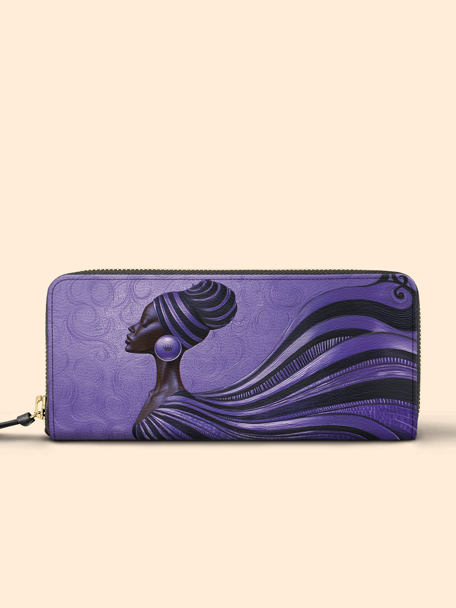 Violet Flow Slimline Zippy Wallet QR0XD442