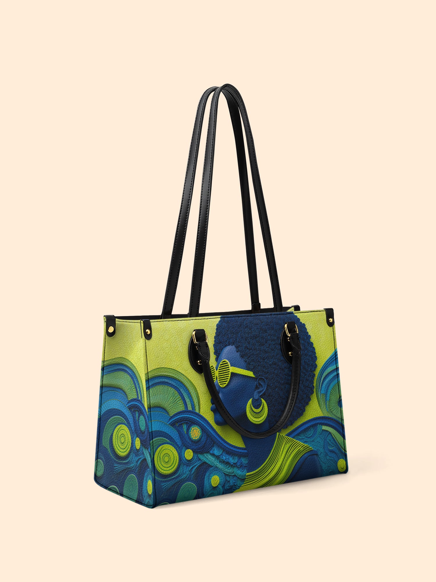 Bold Horizon Premium Leather Handbag QR0TD302