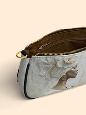 Luminous Bloom Classic Zip Pochette QR0TV120