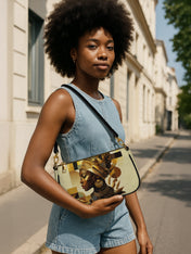 Golden Facets Classic Zip Pochette QR0TV046