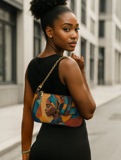 Melanated Muse Classic Zip Pochette QR0HH030