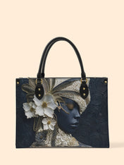 Ivory Veil Premium Leather Handbag QR0TD210